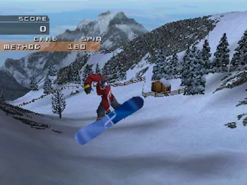 MTV Sports - Snowboarding (US) screen shot game playing